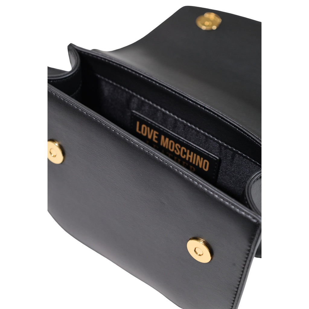 Love Moschino — Sac bandoulière noir 20 × 15 × 6 cm femme — vue 5