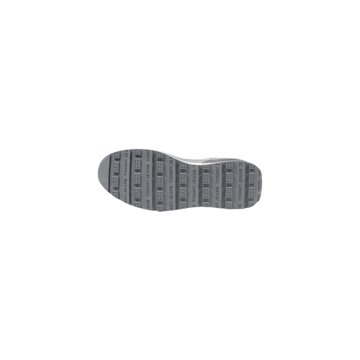 Tommy Jeans — Baskets EN0EN02705 grises en cuir femme — vue 5