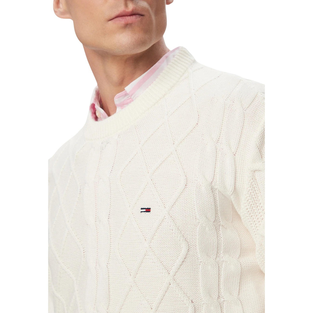 Tommy Jeans — Witte trui voor heren — afbeelding 5