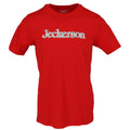 Jeckerson — T-shirt JK-TRAVEL rood voor heren