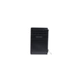 Calvin Klein — Portefeuille noir réf. PERFORATED N/S ZIP CARDHOLDER homme
