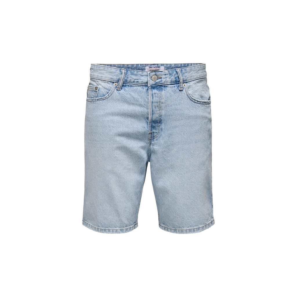 Only & Sons — Men’s light blue shorts — view 3