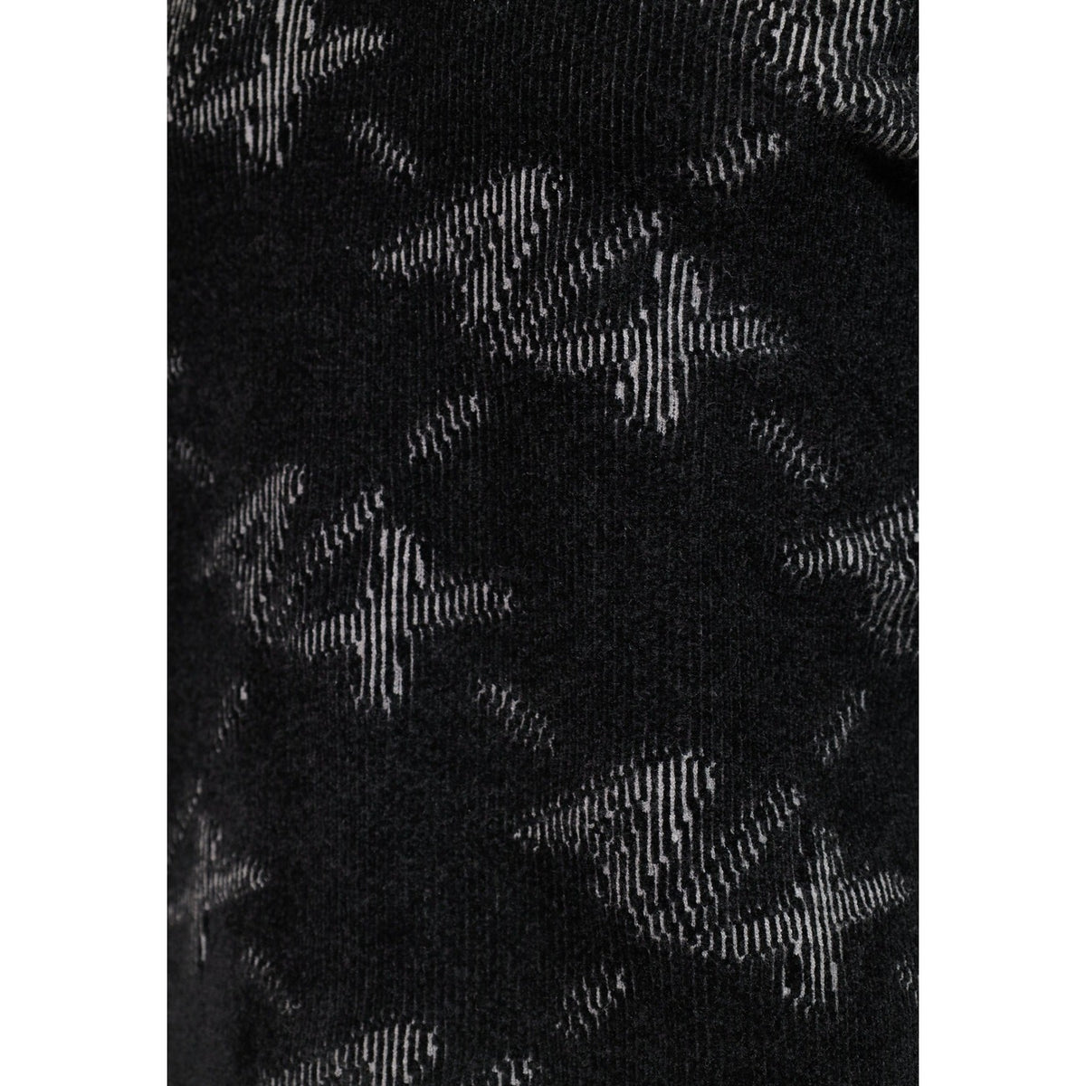 Armani Exchange — Zwarte getextureerde trui voor heren — afbeelding 5