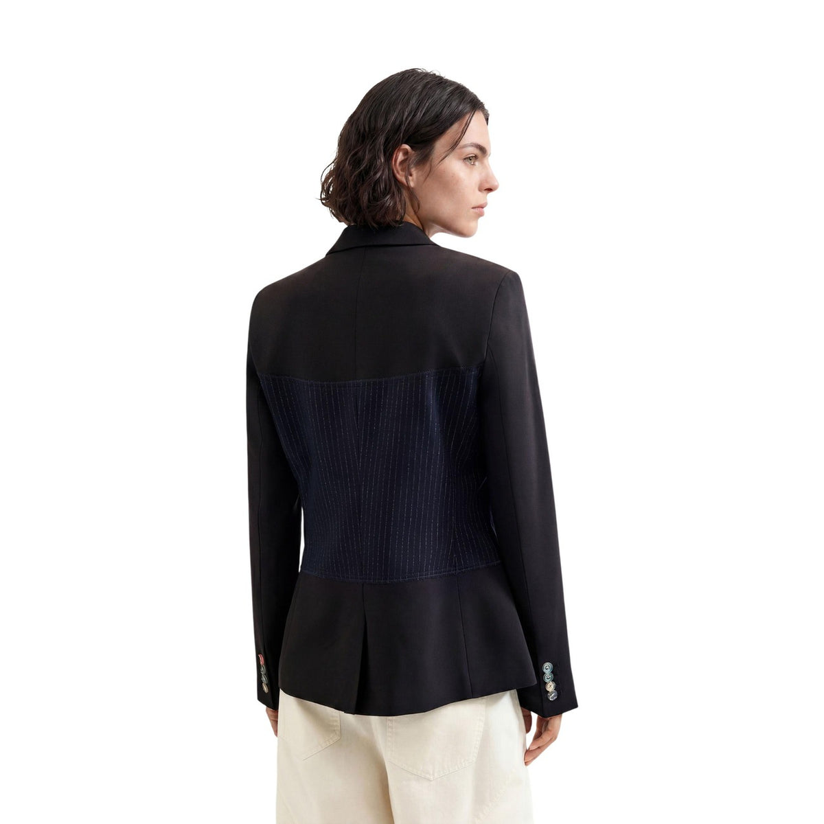 Desigual — Jacke Wave Diplo blau für Damen — Ansicht 4