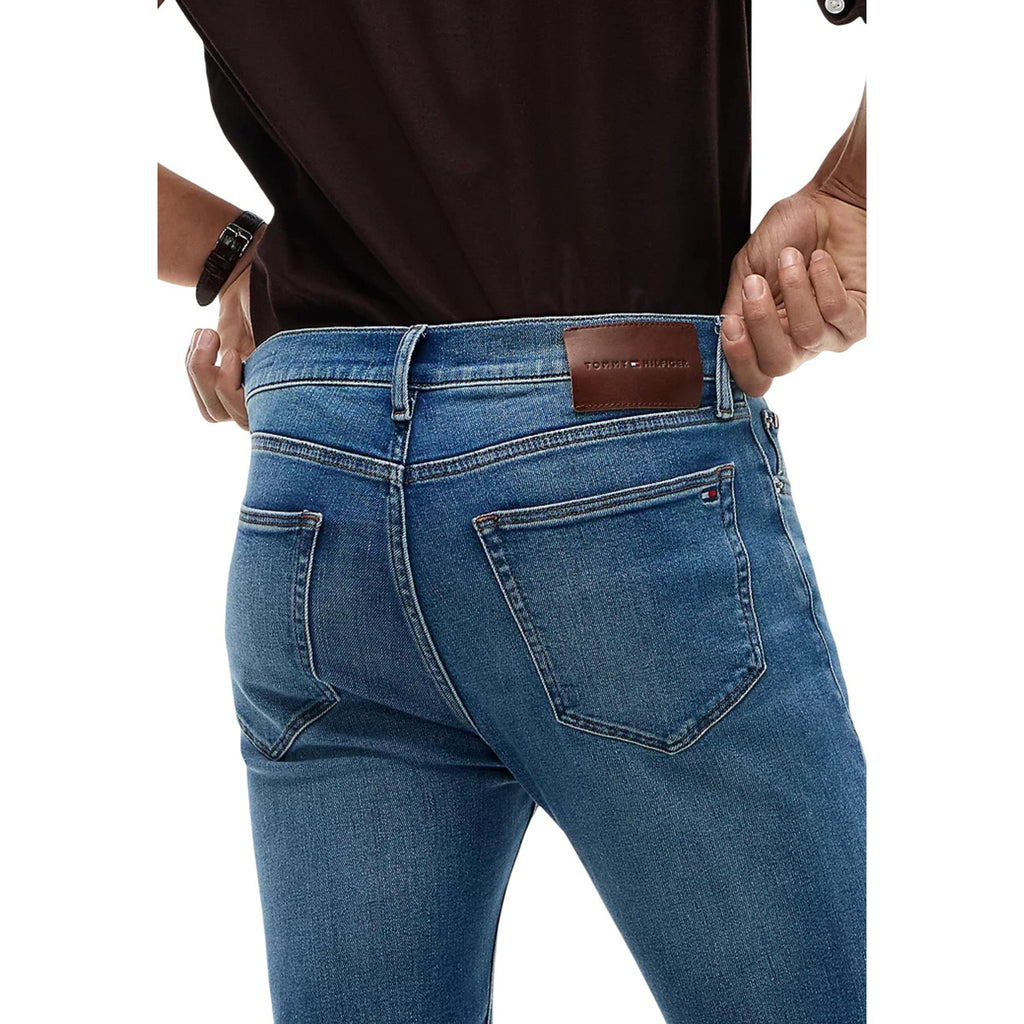 Tommy Hilfiger — Men's blue Bleecker Slim jeans — view 4