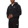 EA7 — Men’s black hooded jacket