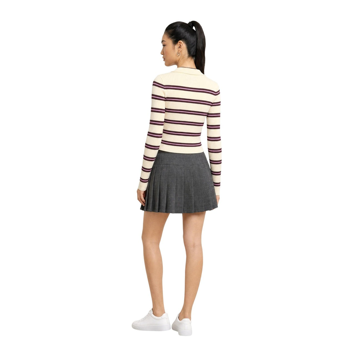 Only — ONLKAYA beige women’s knit sweater — view 5