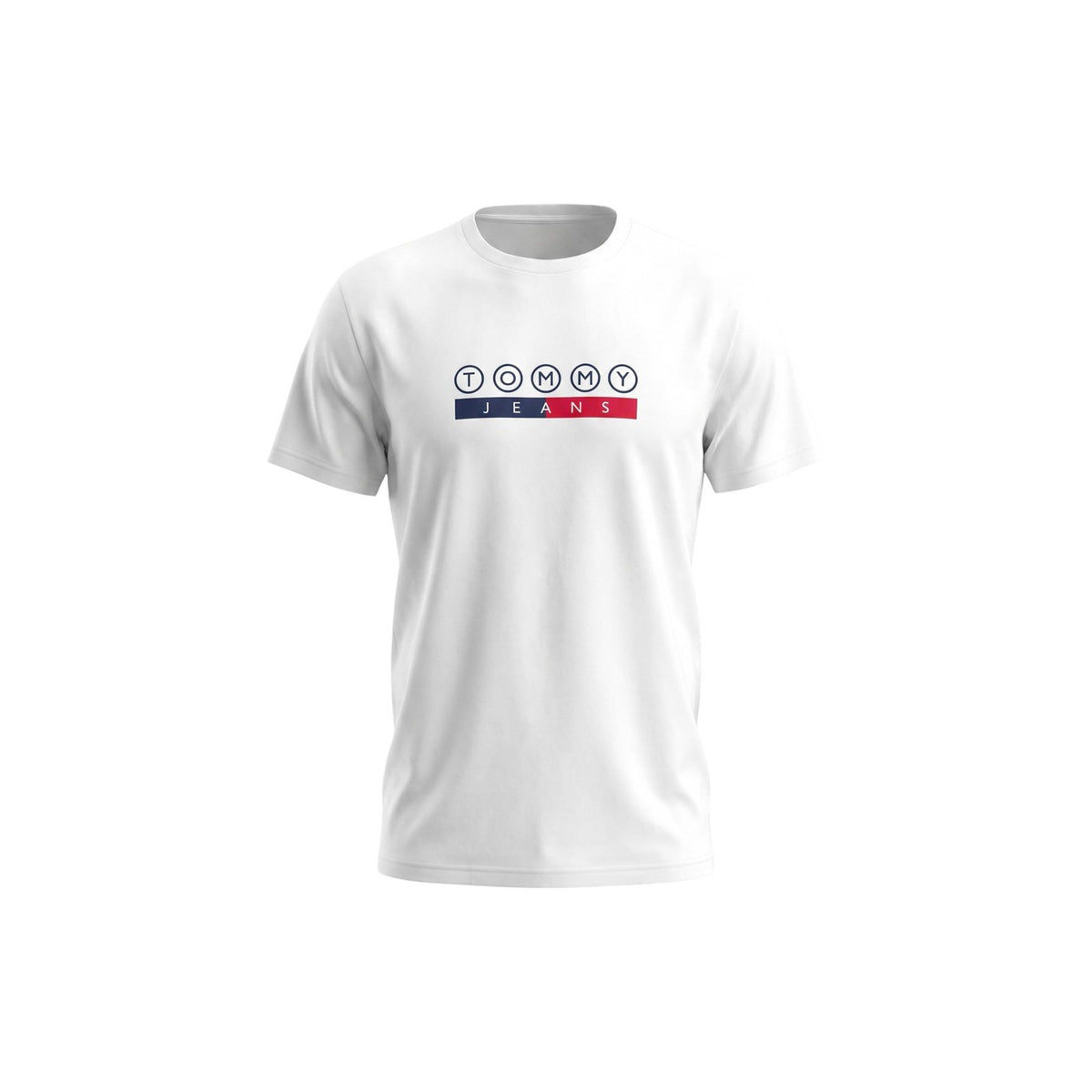 Tommy Jeans — Men’s white organic cotton t-shirt — view 2