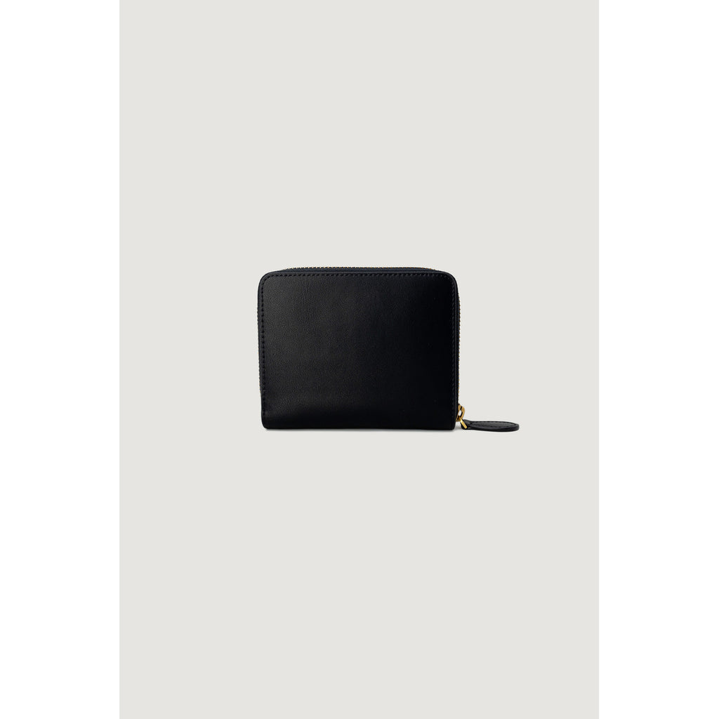 Pinko — Portefeuille 100249 A0f1 en cuir noir femme — vue 3