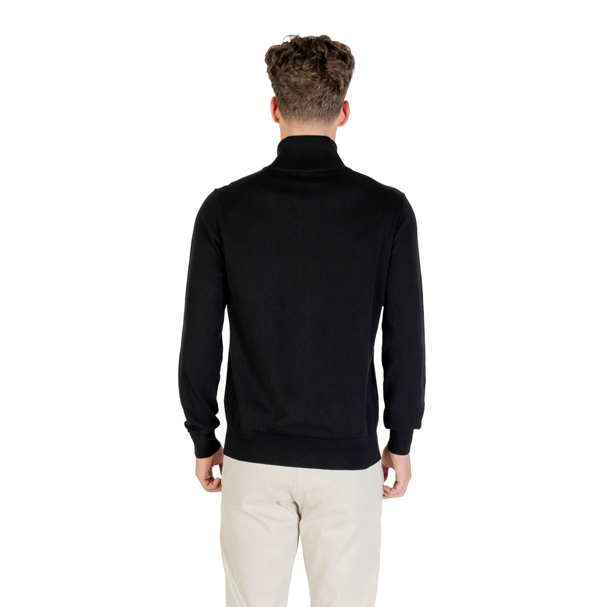 BOSS — Veste maille zippée Kanozip_S noire homme — vue 2