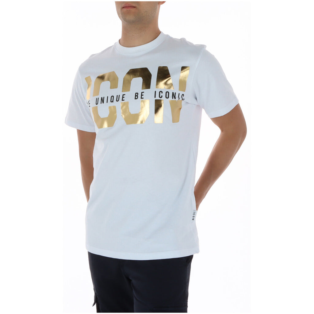 Icon — IUT022 white men’s t-shirt — view 3