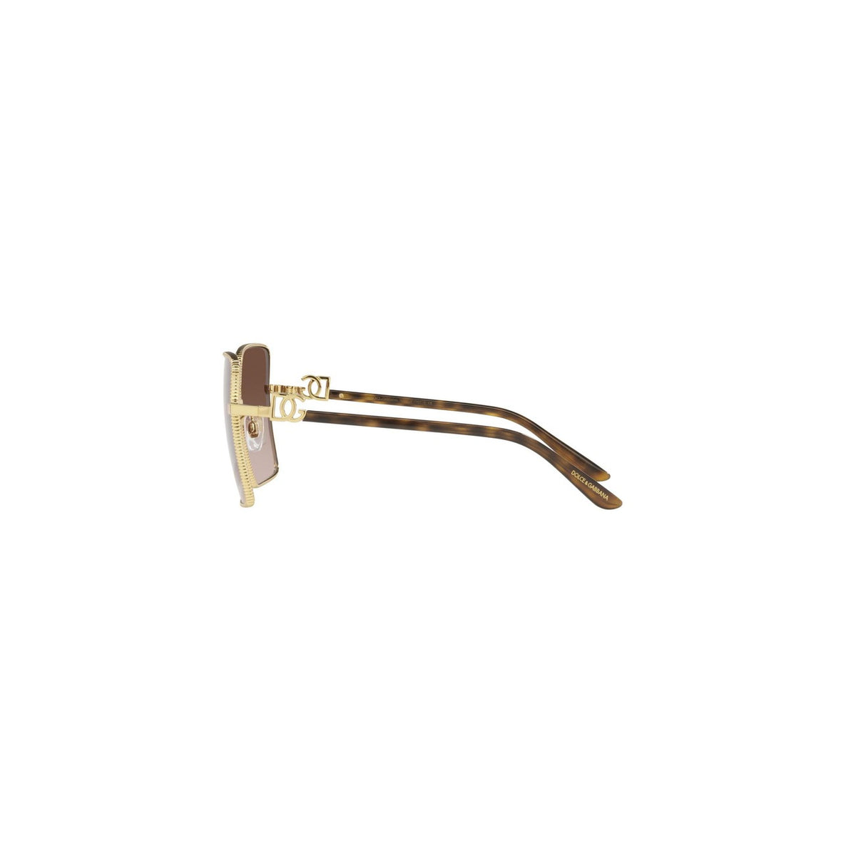 Dolce & Gabbana — Women's gold sunglasses — view 5