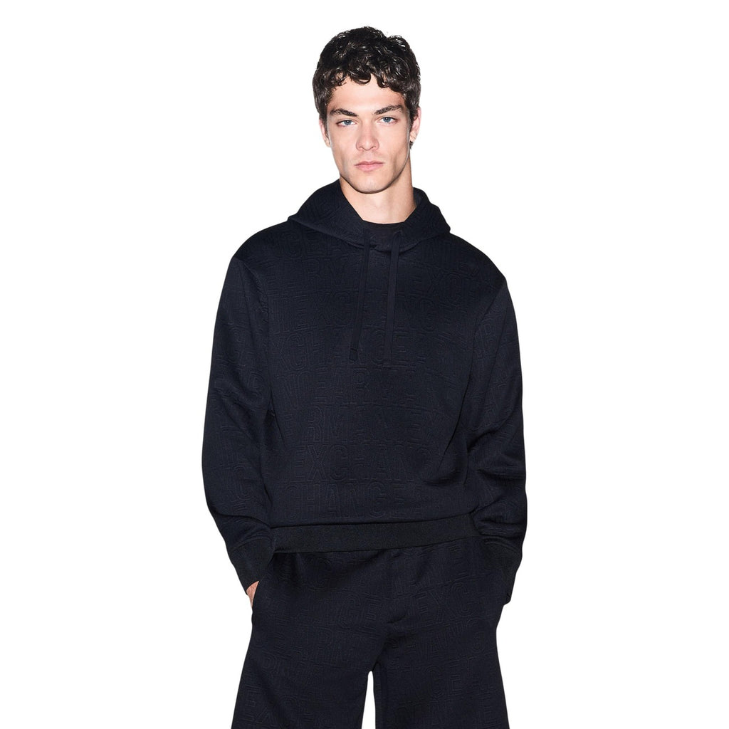 Armani Exchange — Sweat à capuche XM002906 noir homme