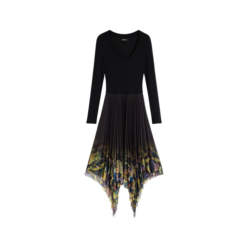 Desigual — Robe Alba Lacroix noir femme — vue 4