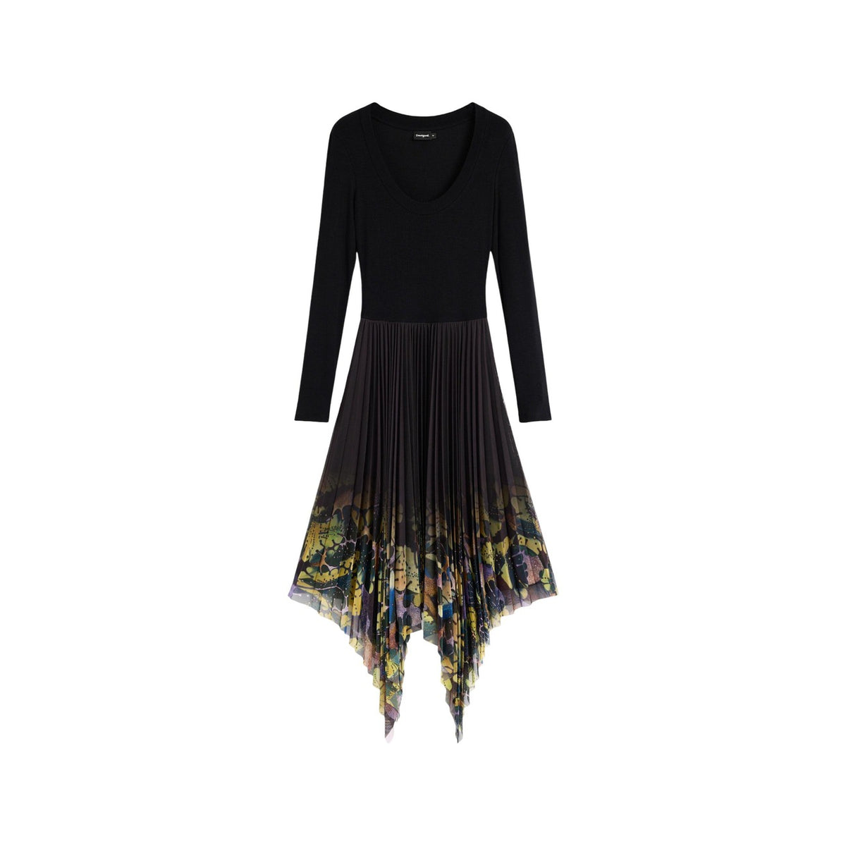Desigual — Robe Alba Lacroix noir femme — vue 4