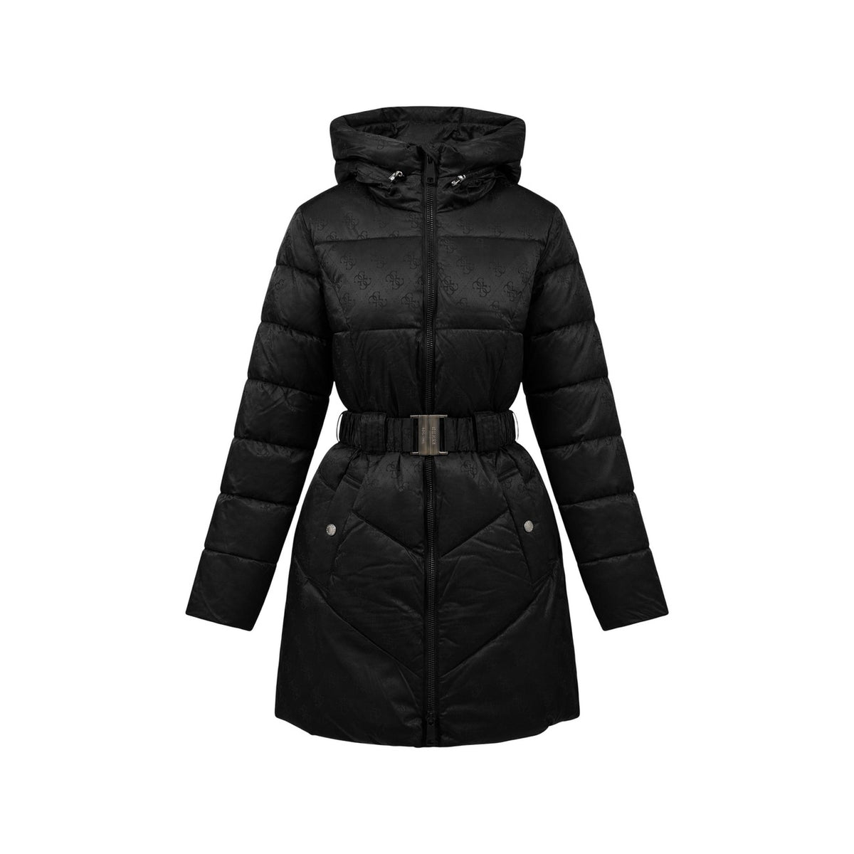 Guess — Doudoune New Imma Logo Midi femme — vue 3