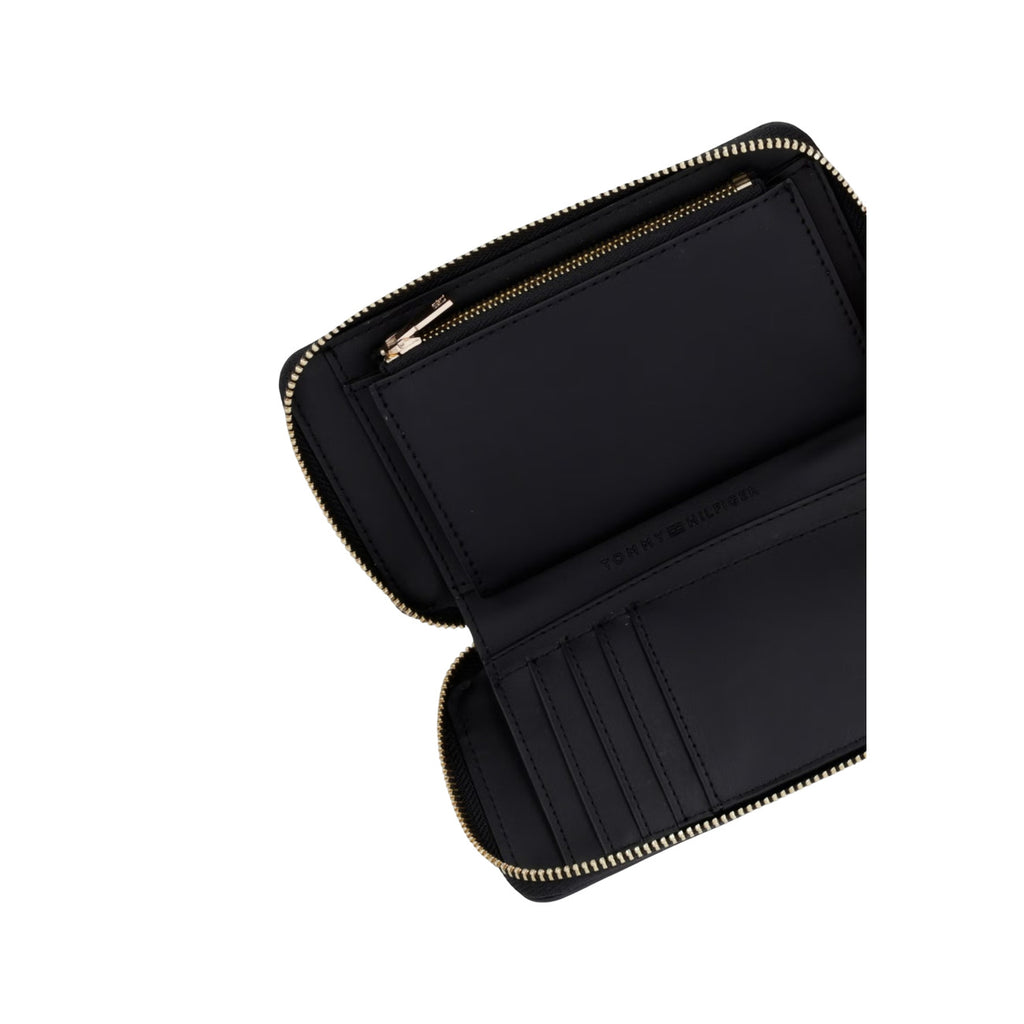 Tommy Hilfiger — Logotape Compact Zip-Around Wallet Black Women — view 3