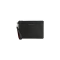 Tommy Hilfiger — Pochette Business Saffiano noire homme