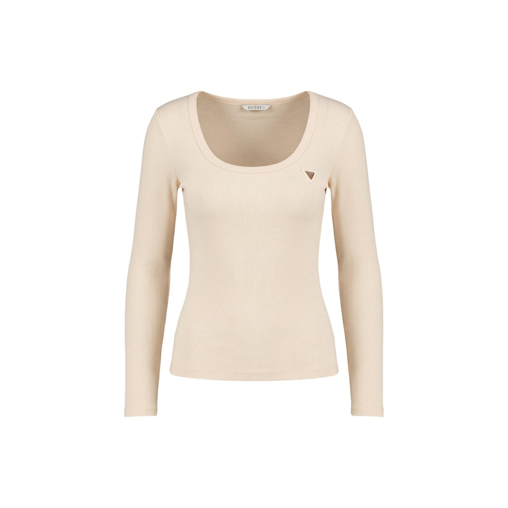 Guess — Colette Rib Top women's t-shirt — view 5