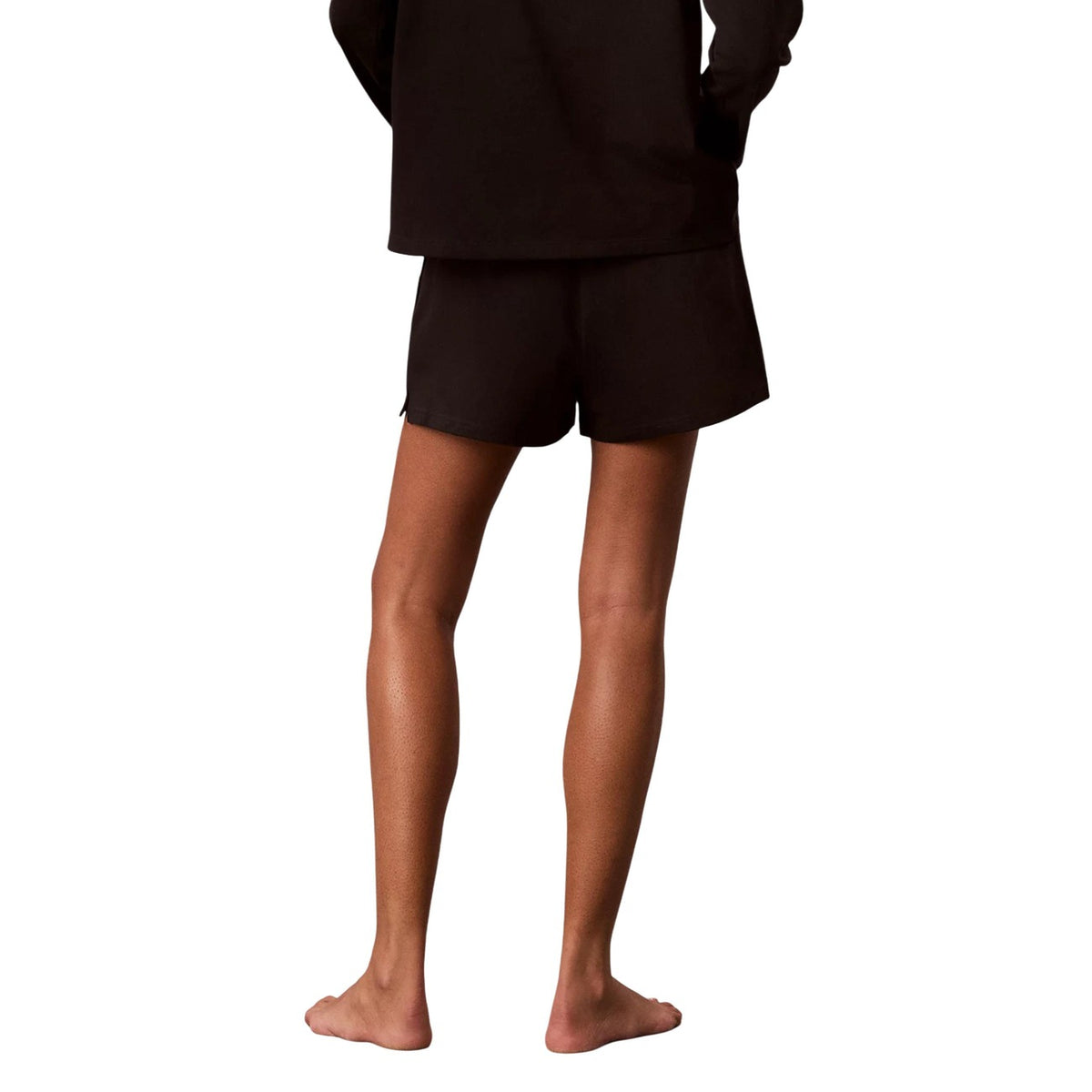 Calvin Klein Underwear — Short de pyjama logo noir femme — vue 3