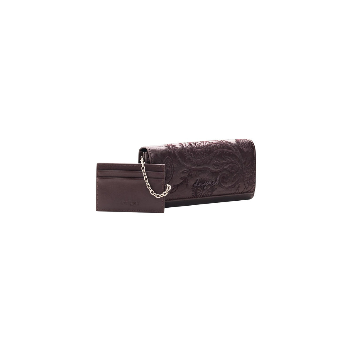 Desigual — Portefeuille Mone Siroco Marina Gra marron femme — vue 2