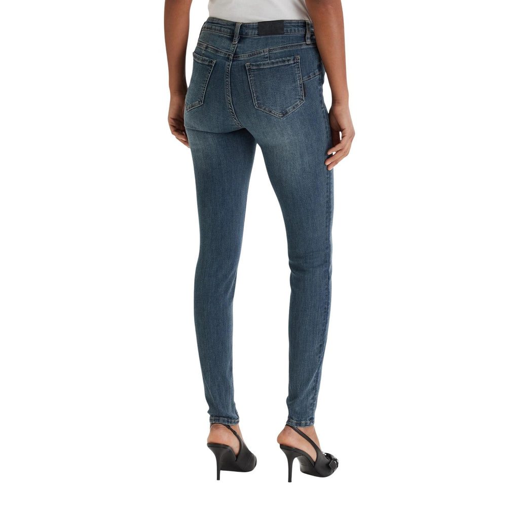 Armani Exchange — Dames stretch jeans blauw — afbeelding 3