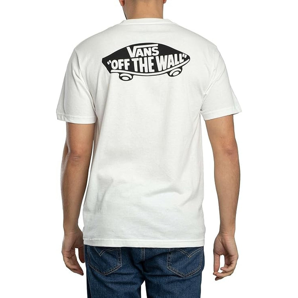 Vans — T-shirt VN000SYDYB21 wit heren — afbeelding 2