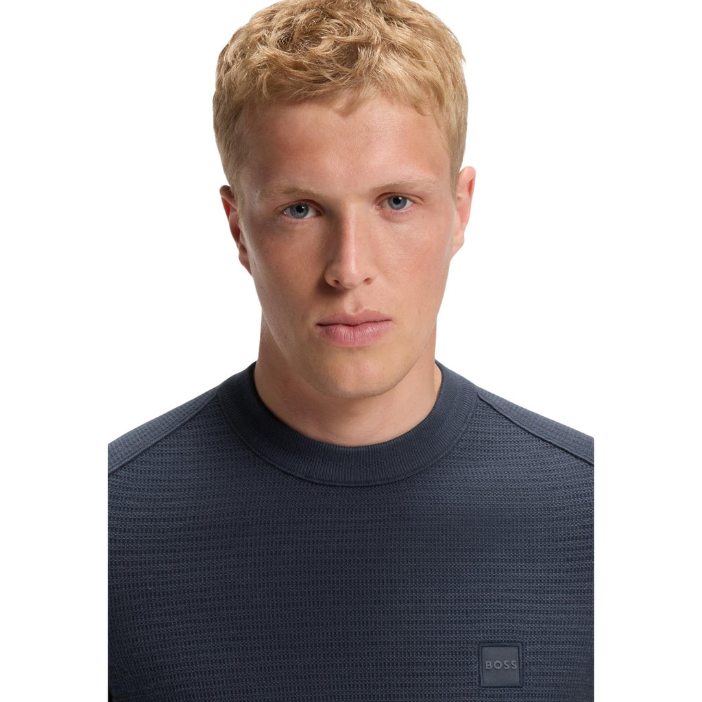 BOSS — Pull Anion_S coton-cachemire homme — vue 4