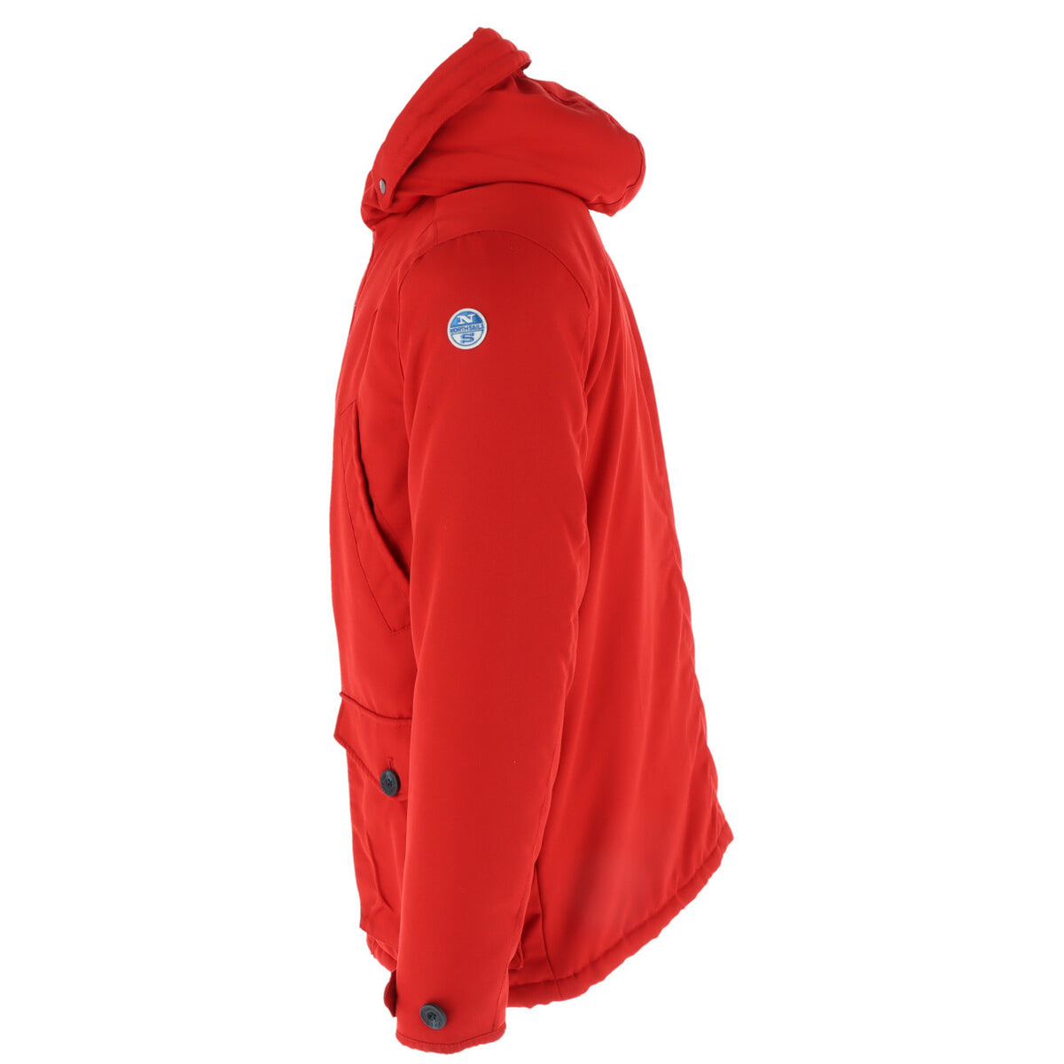 North Sails — Veste à capuche WH1_B1011160921689 rouge homme — vue 3