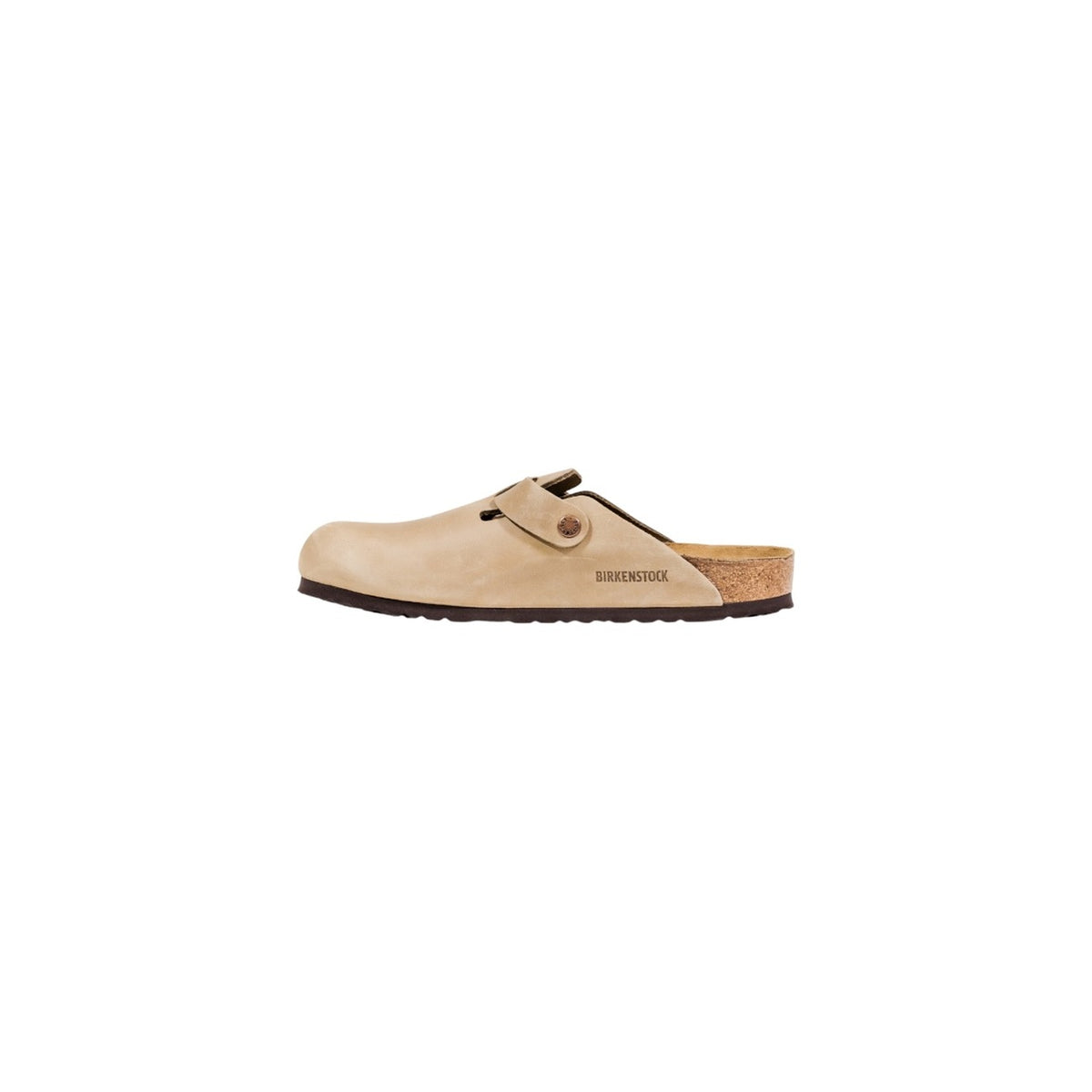 Birkenstock — Boston SFB in beige leer — afbeelding 3