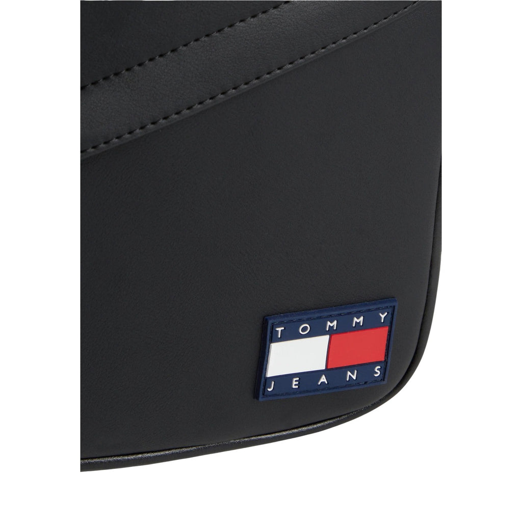 Tommy Hilfiger — Zwarte Daily PU reporter herentas — afbeelding 4
