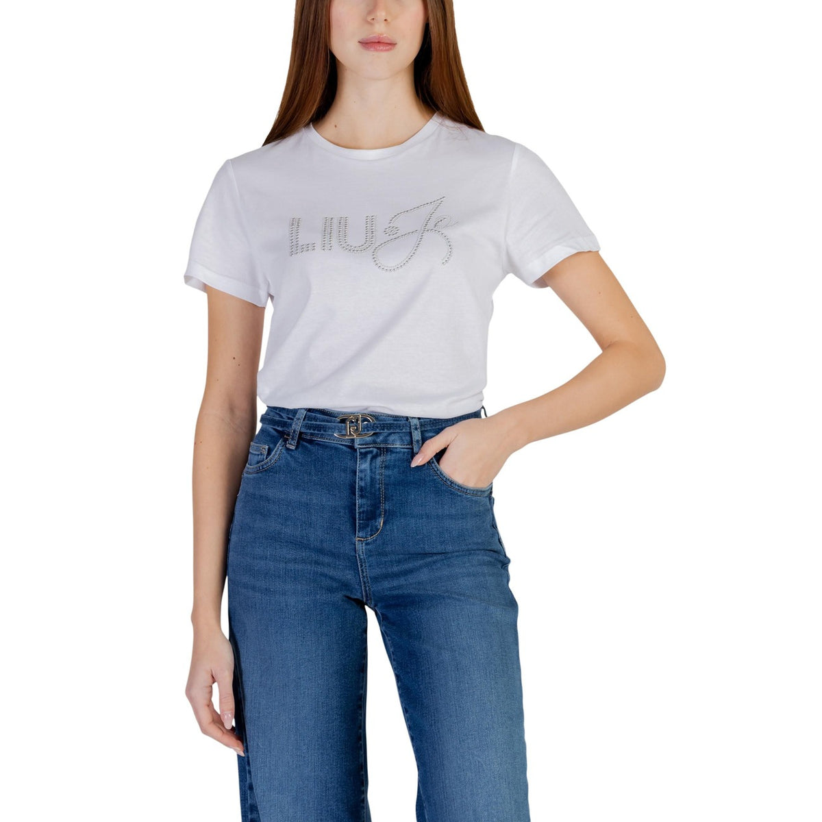 Liu Jo — T-shirt réf. WA6491 JS923 femme — vue 6