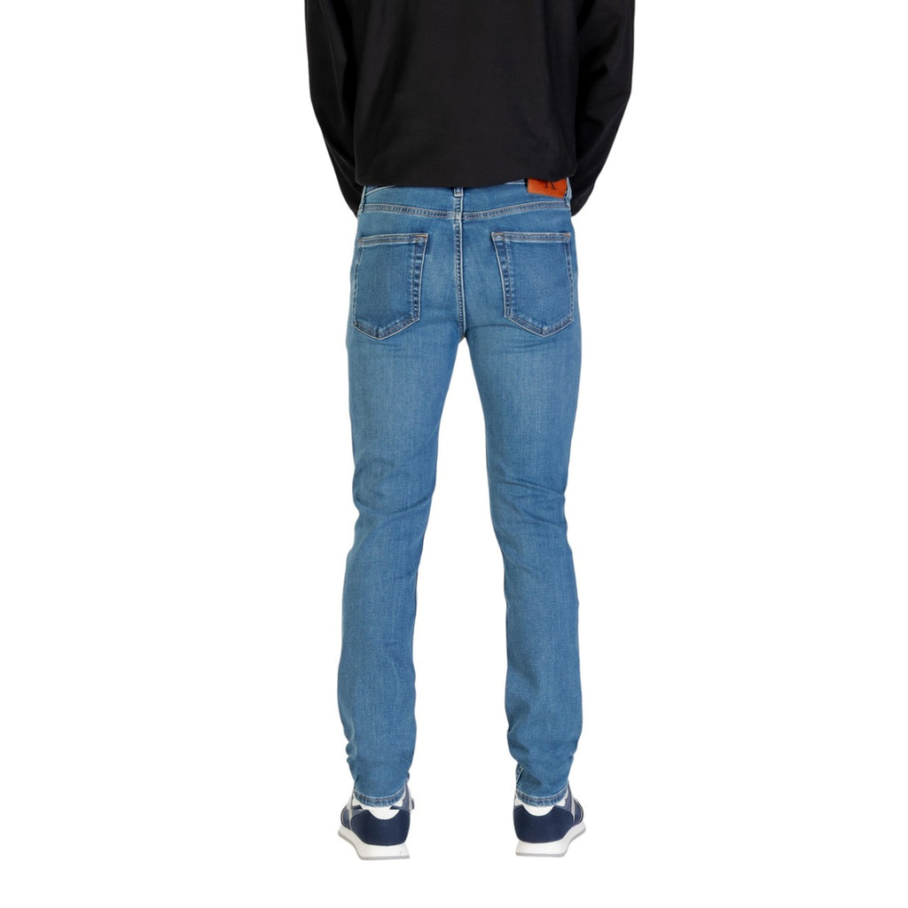 Calvin Klein Jeans — Jean tapered bleu homme — vue 2
