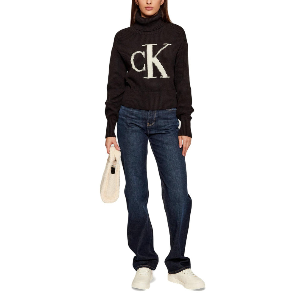 Calvin Klein Jeans — Zwarte damestrui LV047D349G — afbeelding 4