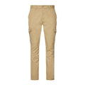Tommy Jeans — Pantalon beige en coton stretch homme