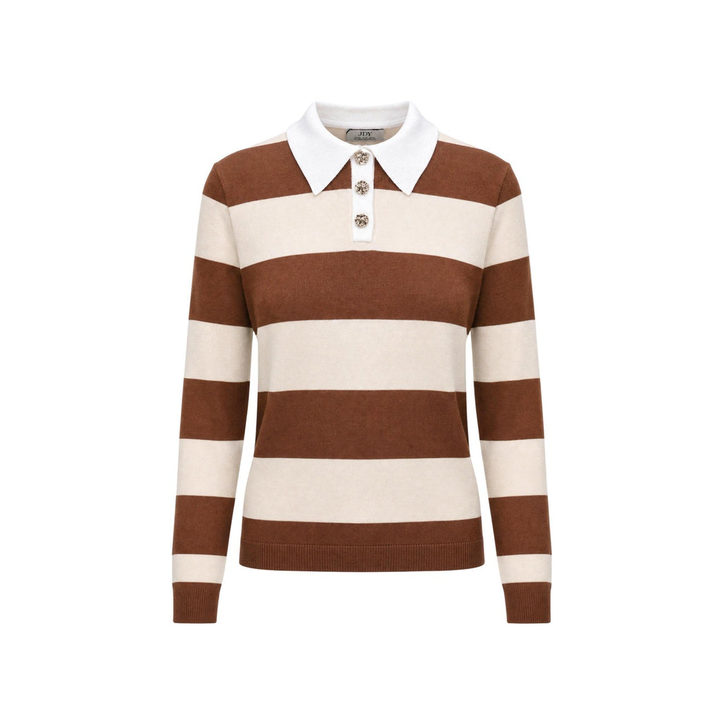 Jacqueline de Yong — Women’s beige Melany sweater — view 2