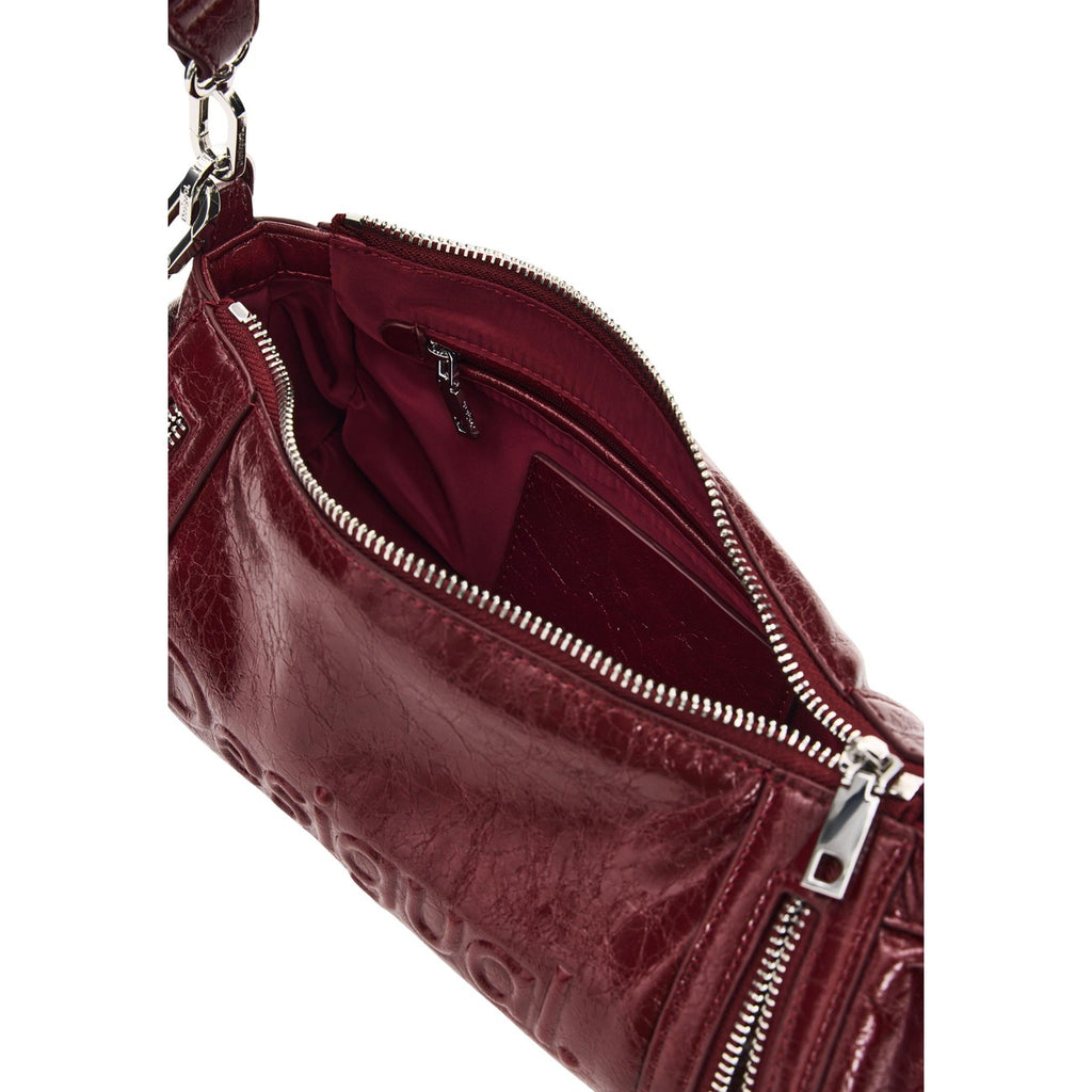 Desigual — Tasche Half Logo Zarauz Nf Damen rot — Ansicht 4