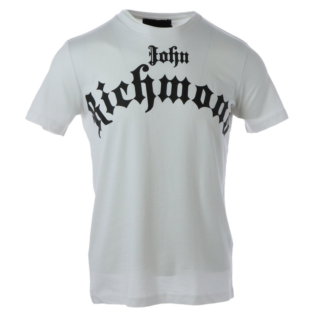 John Richmond — T-shirt HMA20102TS blanc homme