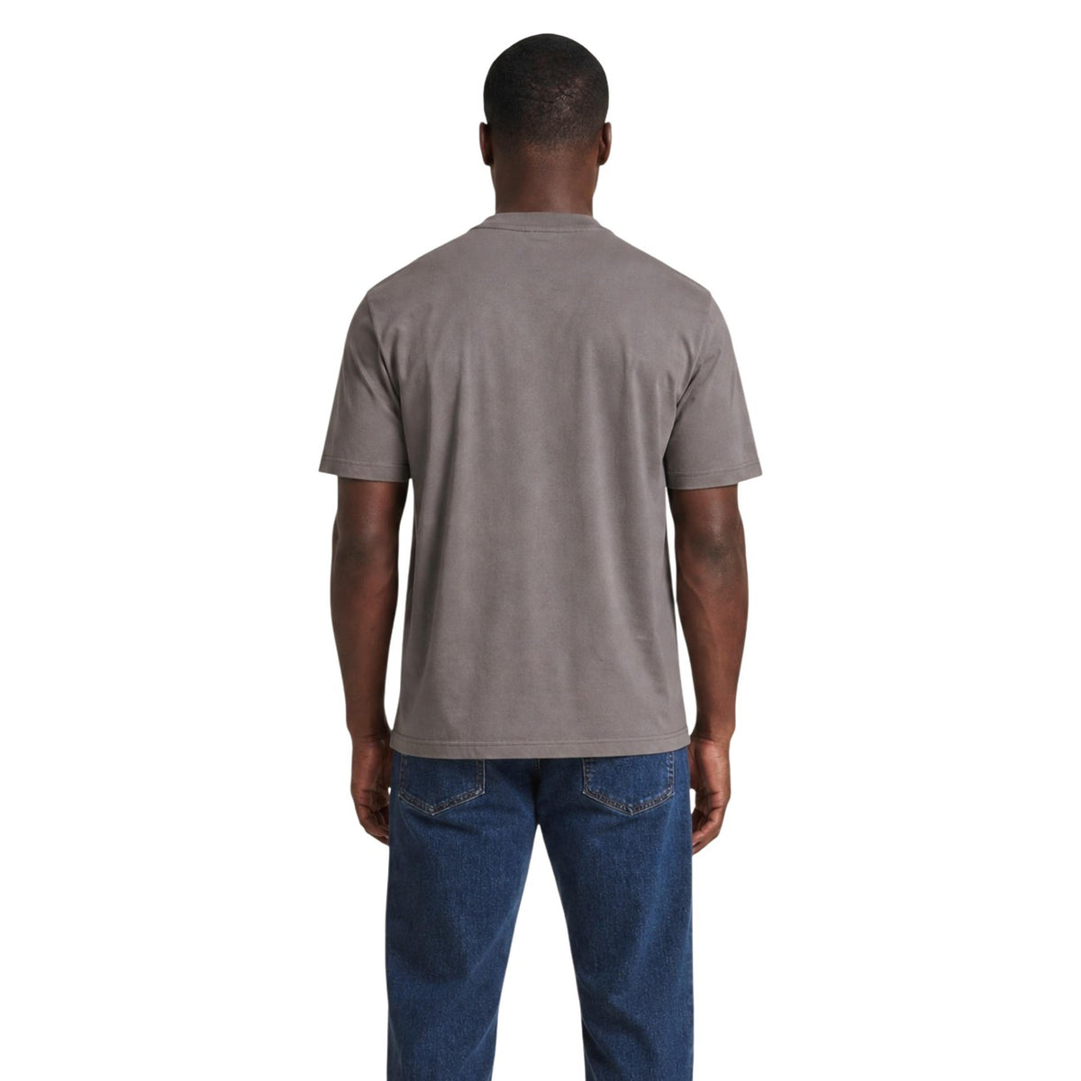 Armani Exchange — T-shirt en coton marron homme — vue 2