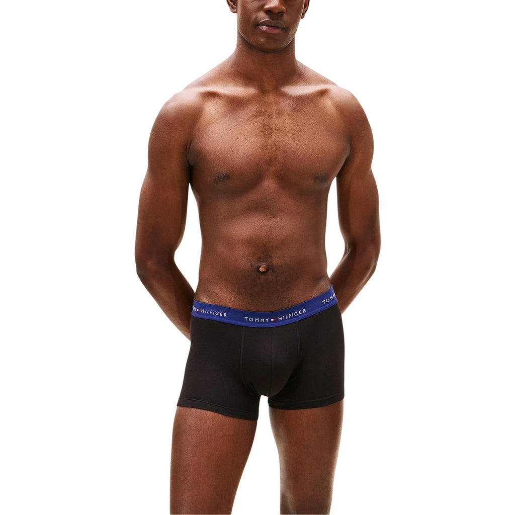 Tommy Hilfiger — Pack of 3 men's black WB boxers — view 5