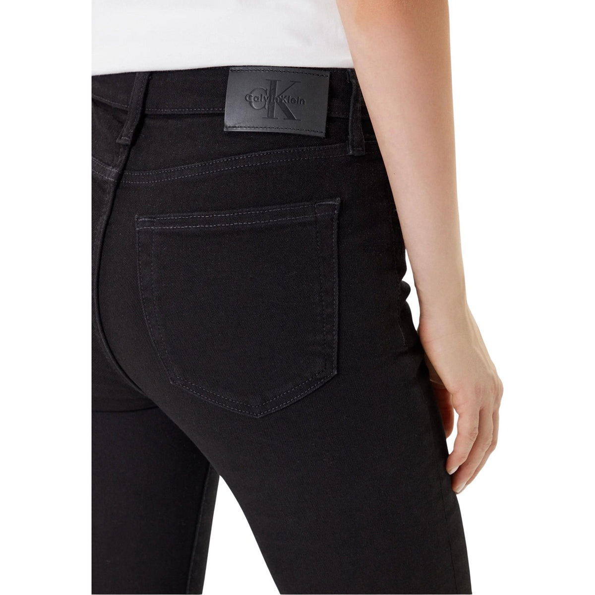 Calvin Klein Jeans — Damesjeans LV047C777G zwart — afbeelding 4