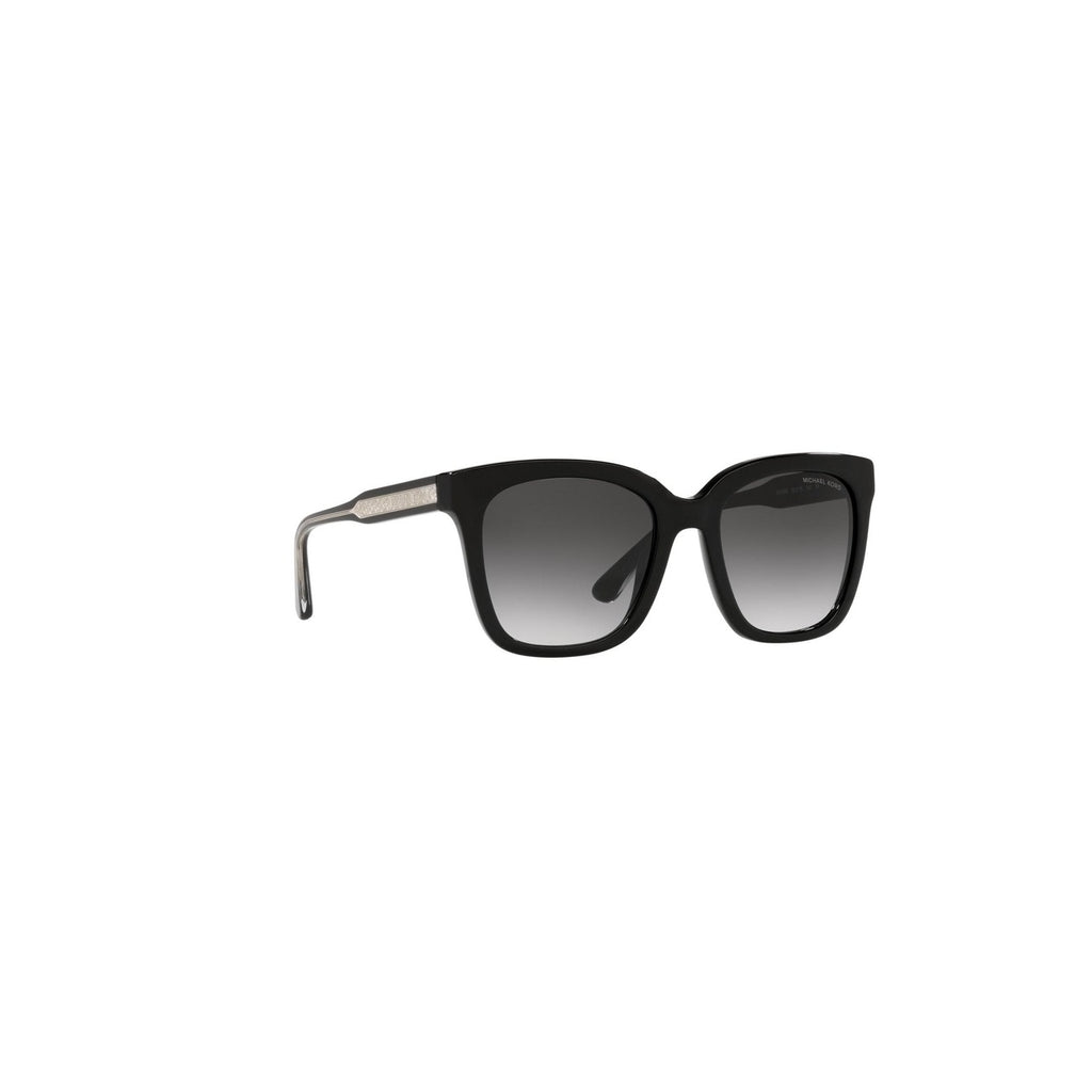 Michael Kors — San Marino Sonnenbrille aus schwarzem Acetat für Damen — Ansicht 2