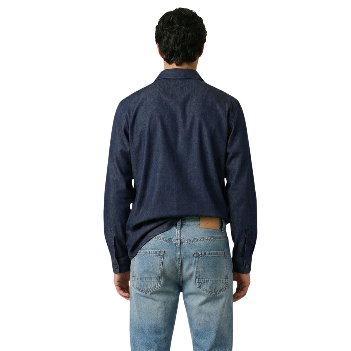 Gianni Lupo — Chemise GN21822 bleu homme — vue 3