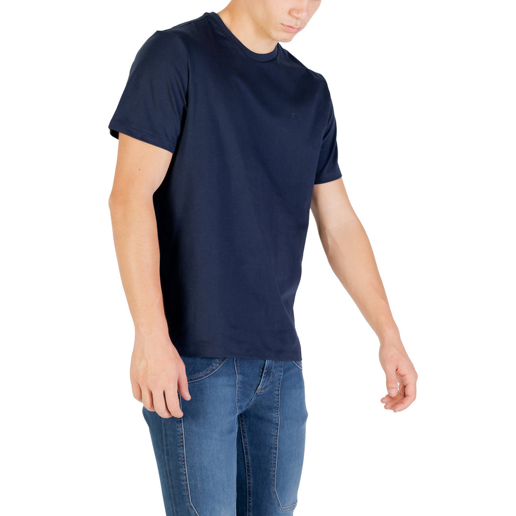 Calvin Klein Jeans — Men's blue T-shirt LV04RD254G — view 5