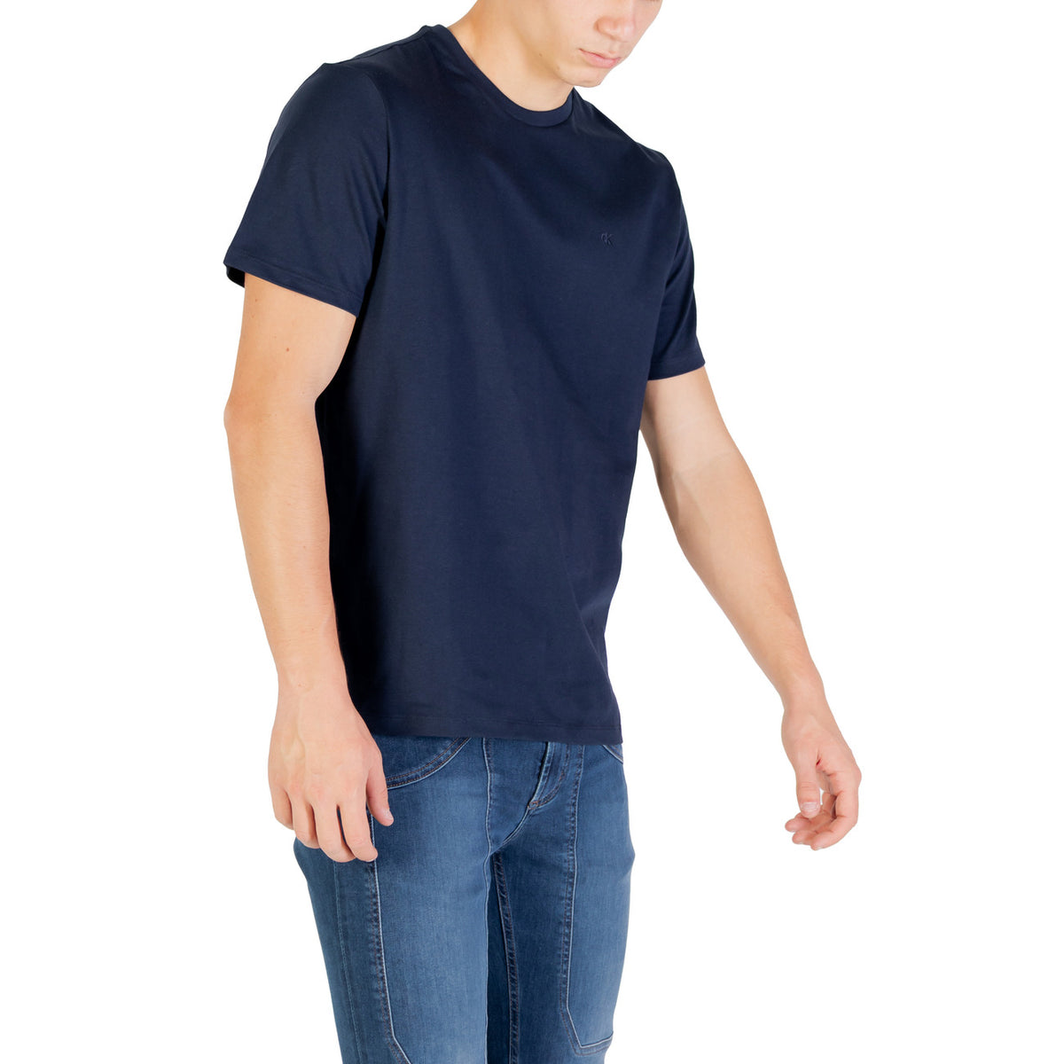 Calvin Klein Jeans — Men's blue T-shirt LV04RD254G — view 5