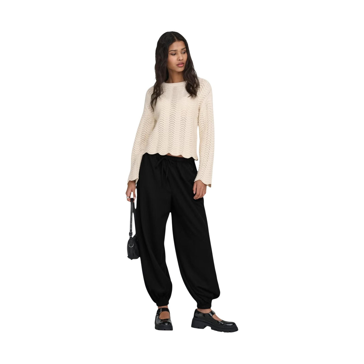 Jacqueline de Yong — Pantalon Paloma noir femme — vue 5