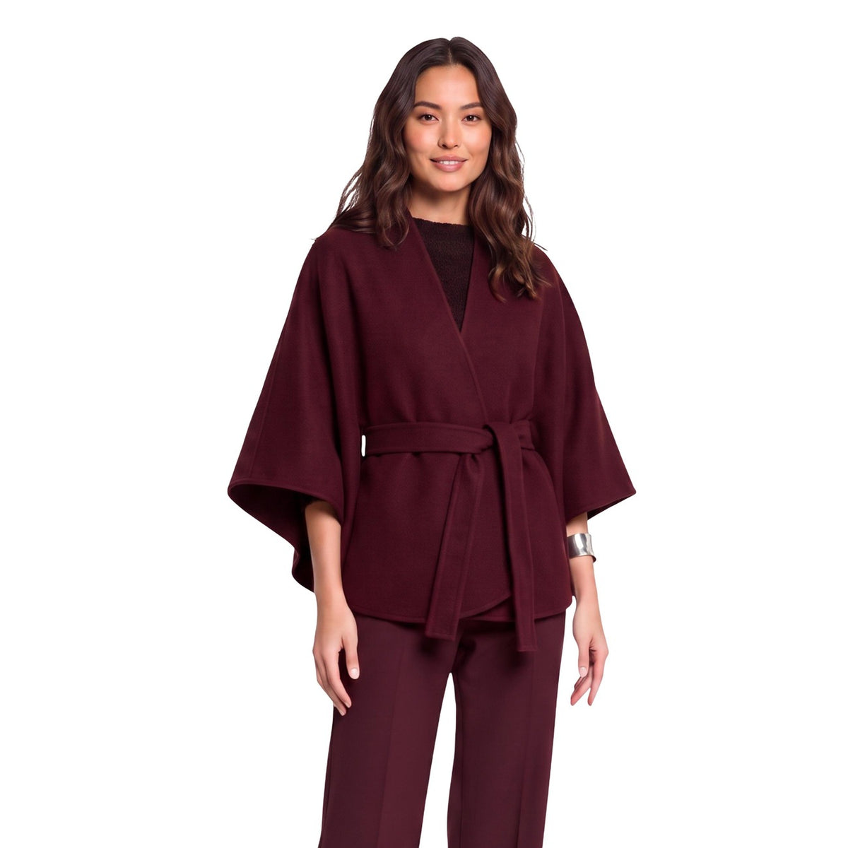 Morgan — Damenpullover bordeaux — Ansicht 4
