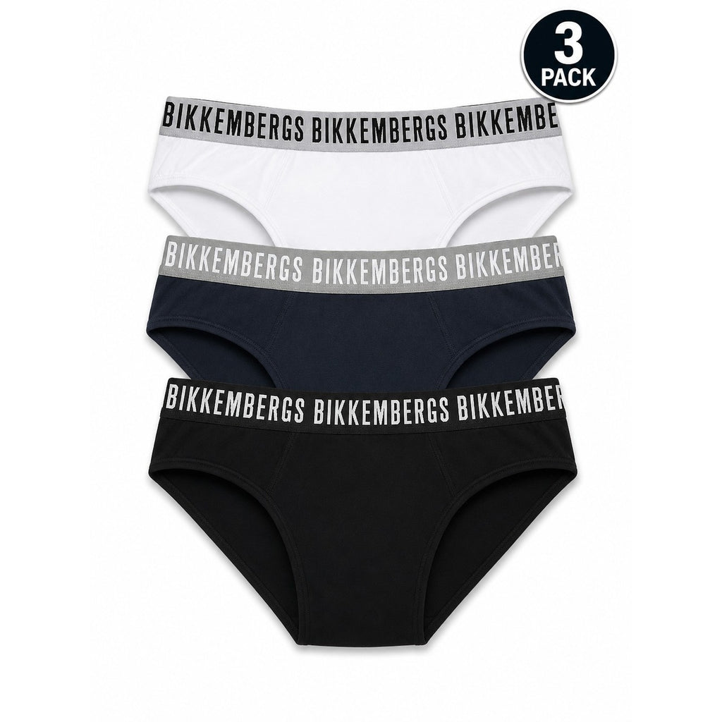 Bikkembergs — Men's white briefs BKK1USP02TR
