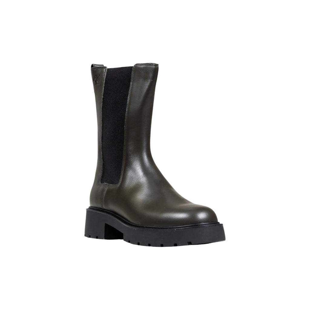 Calvin Klein Jeans — Women's YW0YW01909 Gray Ankle Boots — view 2