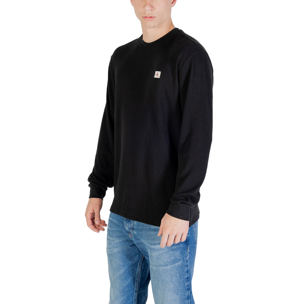 Calvin Klein Jeans — Pull LV040EM217 noir homme — vue 4